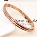 Kate Spade Jewelry | Kate Spade Bangle - Rose Gold | Color: Gold/Pink | Size: Os