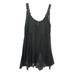 Free People Dresses | Free People Black Embroidered Beaded Sheer Slip Dress M | Color: Black | Size: M