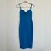 Zara Dresses | Blue Bodycon Dress | Color: Blue | Size: S