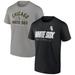 Men's Fanatics Branded Black/Gray Chicago White Sox Player Pack T-Shirt Combo Set