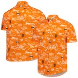 Men's Reyn Spooner Orange San Francisco Giants Kekai Button-Down Shirt