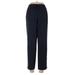 Banana Republic Casual Pants - High Rise Straight Leg Boyfriend: Blue Bottoms - Women's Size 8