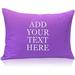 Personalized Passion Personalized Pillowcase Microfiber/Polyester in Green | Wayfair seagreen-20x36-plw-cover-a