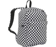 Everest Pattern Printed Backpack Checker - School & Day Hiking Backpacks