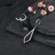 Boucles d'oreilles en argent Sterling 925 en forme de goutte d'eau pour femmes bijoux fins