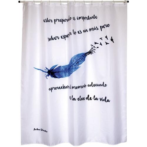 Polyester Badvorhang 180×200 cm Stift