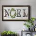 The Holiday Aisle® Farmhouse Noel - Single Picture Frame Print on Canvas Canvas, Solid Wood in Black/Green | 29 H x 53 W x 1 D in | Wayfair