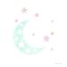 Ebern Designs Masonlee Watercolor Moon - Print Canvas in Brown/Green/Pink | 12 H x 12 W x 1.25 D in | Wayfair 41CF44BBA280434DBBE372595D1C3F2B