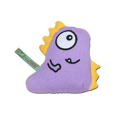 Touchdog Cartoon Shoe-faced Monster Plush Dog Toy, Purple