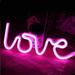 Love Neon Signs LED Neon Light for Party Supplies Girls Room Decoration Accessory Table Decoration Children Kids Gifts