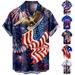 Polyester Short Sleeve Shirts Regular Fit Men s Regular-Fit Short-Sleeve Shirt