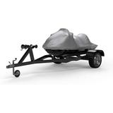 Weatherproof Jet Ski Covers for ARCTO Daytona 770 1996-1997 - Silver - Sun Protection - All Weather - Trailerable - Protects from Rain Sun and More! Includes Trailer Straps & Storage Bag