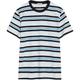 Armedangels Herren Maarkos Multic. Stripes T-Shirt (Größe M, blau)