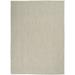 Nourison Courtyard Indoor/Outdoor Ivory Silver 4 x 6 Area Rug (4x6)