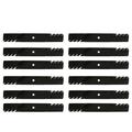 12PK Fits Gator High Lift Mulching Blades Fits Toro Fits Exmark 60 Deck 20 1/2 x 5/8