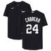 Miguel Cabrera Detroit Tigers Autographed Navy Nike Authentic Jersey