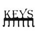 Wooden Door Hangers 18 Wrought Iron Key Hook Wall Rack Wall Storage With Hooks Metal Link Chain with Hook