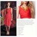 Anthropologie Dresses | Anthropologie Girls From Savoy Red Knit Draped Wrap Dress - Size Large | Color: Red | Size: L