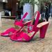 J. Crew Shoes | J.Crew Strappy High Heel Sandals, Sz 9 | Color: Pink | Size: 9