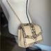 Michael Kors Bags | 100% Authentic Michael Kor Studded Shoulder Bag | Color: Cream | Size: Os