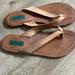 J. Crew Shoes | J.Crew Capri Leather Sandals Made In Italy Size 71/2 | Color: Tan | Size: 71/2