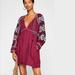 Free People Dresses | Free People All My Life Embroidered Mini Dress | Color: Red/White | Size: S
