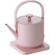 Retro Electric Kettle- Stainless Steel Household Teapot Commercial Electric Kettle Water Boiler Beautiful Teapot with Fast Boil, Auto Shut off and Boil Dry Protection,Quiet,600Ml,1200W,Pink