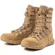 Lfzhjzc Male Military Boots Desert Tactical Boots Outdoor Hiking Boots Army Shoes Combat Boots Ultralight Men Shoes (Color : Sand, Size : 7 UK)