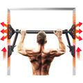 Pull Up Bar/Chin up bar Upper Body Workout Bar | Super load-bearing, Dual Security Locking Fitness Strength Training Equipment