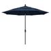 Joss & Main Brent 11' Market Sunbrella Umbrella Metal in Indigo | Wayfair 22F39BF47BC143928F1F0B986775B257