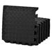 Coofel Foam Mat Foam in Black | 12 H x 12 W x 0.4 D in | Wayfair Sports Floor Mats