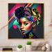 Dakota Fields Colorful Hip Hop Street Art IV - Print on Canvas in Black/Green | 16 H x 16 W x 1 D in | Wayfair 79BADD6881794DD08B903C6EA2FDA65B
