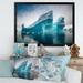 Millwood Pines Floating Majestic North American Iceberg IV - Print on Canvas Metal in Blue/White | 16 H x 32 W x 1 D in | Wayfair