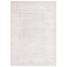 White 72 x 48 x 0.38 in Area Rug - 17 Stories Anneville Abstract Machine Woven Area Rug in Ivory/Beige | 72 H x 48 W x 0.38 D in | Wayfair