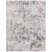Gray/White 120 x 96 x 0.38 in Area Rug - 17 Stories Abstract Machine Woven Area Rug in Light Beige/Dark Gray | 120 H x 96 W x 0.38 D in | Wayfair