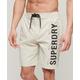 Superdry Men's Sportswear Recycled Board Shorts Beige / Pelican Beige - Size: XL