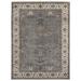 Antiquity Ledbury Gray Hand-Knotted Wool Area Rug 9'x12' - Amer Rug ANQ110912