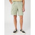 Wrangler Casey Regular Fit Chino Shorts - Green, Green, Size Xs, Men