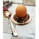 Egg Cup & Spoon - Egg Holder Steel Matching Personalised Easter Gift Easter