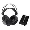 AKG K72 Studio Recording Headphones w/ 40MM Drivers+Rechargeable Headphone Amp