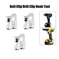 1/3pcs Drill Belt Clip Hook for Makita 18V Max Tools with 8mm cap studs screws