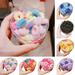 rygai 100Pcs Hair Band Boxed High Elastic Assorted Small Reusable Hair Ties Soft Candy Color Women Girls Hair Tie Ponytail Holder Home Supplies Black 100pcs