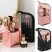 Cheers.US Pencil Pen Case Telescopic Stationery Pen Holder for desk Standing Pencil Pouch Pen Bag Cute Makeup Brush Storage Box and Sticky Notes for Home School Office