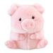 Panda Superstore 7 in. Pig Stuffed Animal Plush Toy Pig Plush Doll 3D Stuffed Animal Sofa Decoration Pink