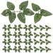 100 pcs Artificial Green Leaves Fake Rose Leaves Artificial Rose Flower Leaves for DIY Decor