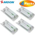4 Pcs Wii Remote Batteries Rechargeable 2800mAh High-Capacity Rechargeable Batteries for Wii/Wii U Remote Controller (White)