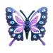 2023 Summer Savings! WJSXC Home Decor Clearance Garden Butterfly Art Outdoor Garden Backyard Metal Decoration Gift Purple