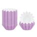 wofedyo kitchen gadgets Cake Paper Holder Chrysanthemum Cup Home Baking Small Cake Bottom Holder 50 Packs baking supplies Purple 10*9*4