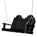 highwood 4-foot Porch Swing Black