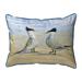 Betsy Drake Interiors HJ1435 16 x 20 in. Two Terns Large Indoor & Outdoor Pillow